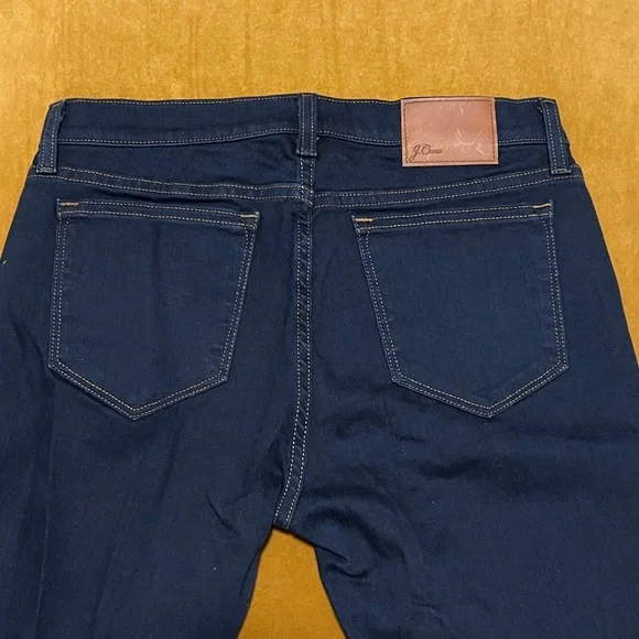 J. Crew Toothpick Jeans - 9" mid-rise Classic Rinse wash - NWT! - Picture 5 of 6